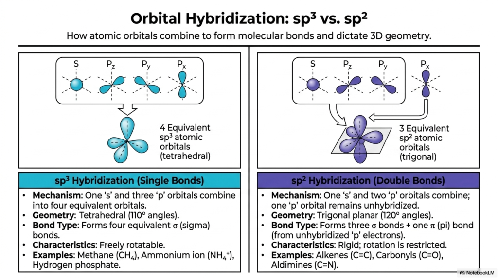 Orbital Hybridization and 3D Molecular Geometry
