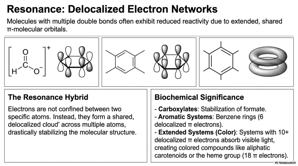 Resonance and Delocalized Electron Networks