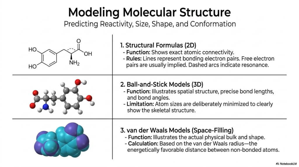 Modeling Molecular Structure for Reactivity and Shape