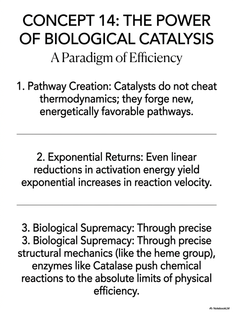 Catalysis: The Engine of Biochemical Reactions