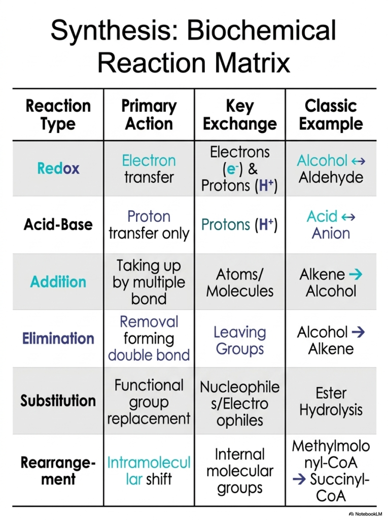 Decoding Biochemical Reactions: Cellular Bioenergetics & Thermodynamics