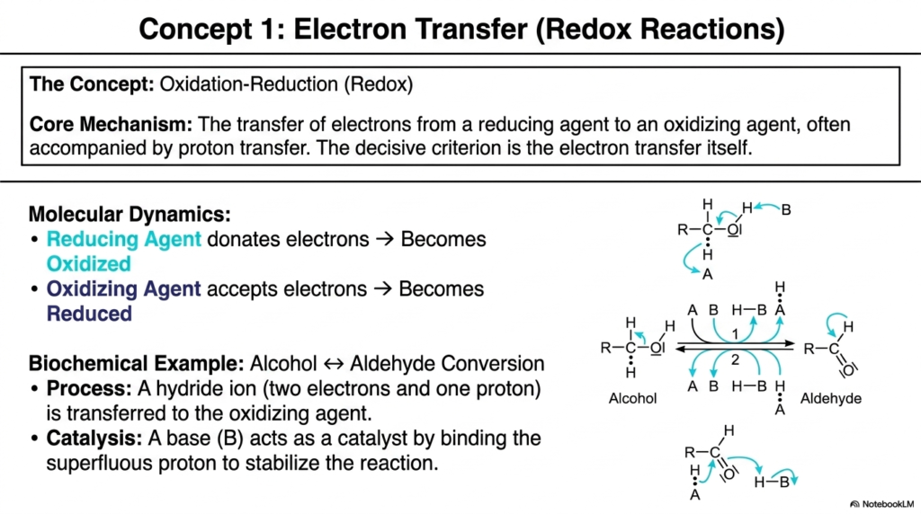 Slide 2: The Power of Electron Transfer in Biochemical Reactions