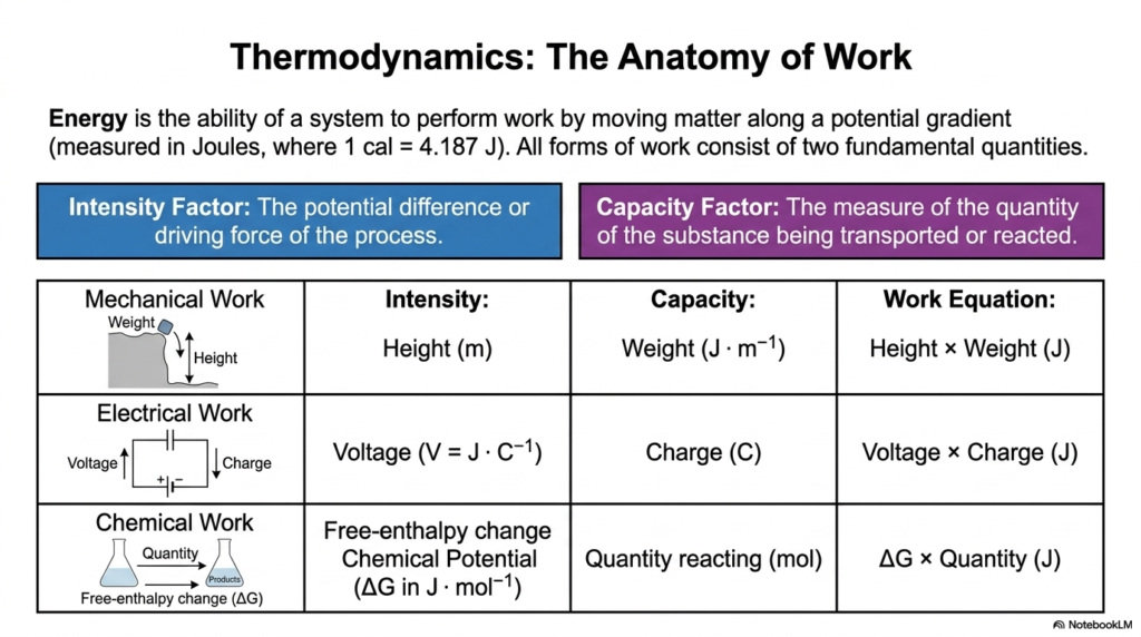Slide 2: The Anatomy of Work in Bioenergetics