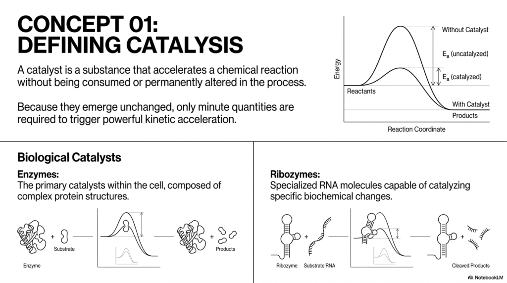 Catalysis: The Engine of Biochemical Reactions