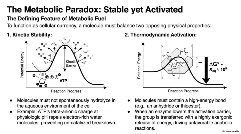 Activated Metabolites: The Currency of Cellular Energy