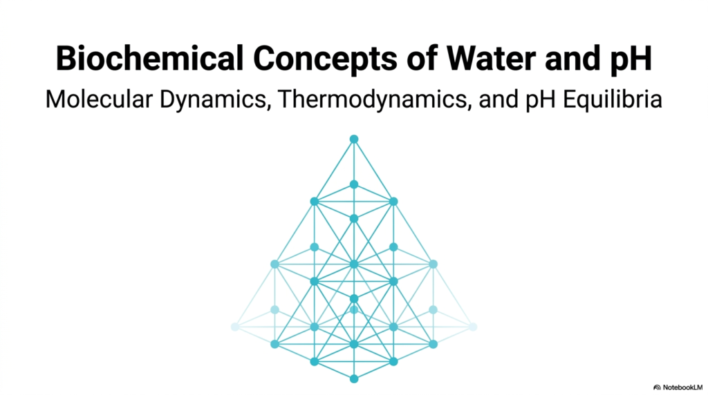 Slide 1: The Biochemistry of Aqueous Systems: A Masterclass in Water and pH