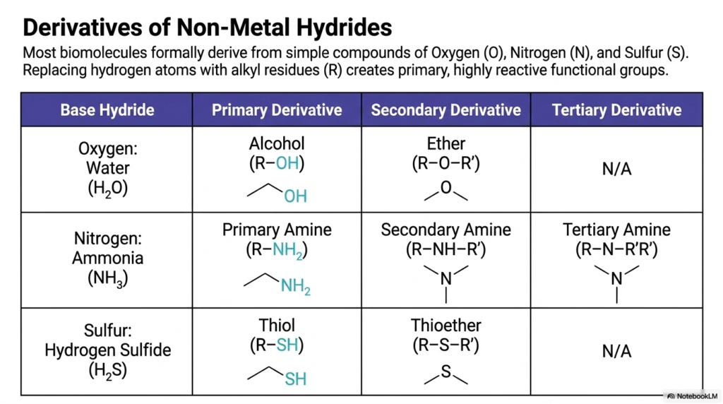 3. Derivatives of Non-Metal Hydrides