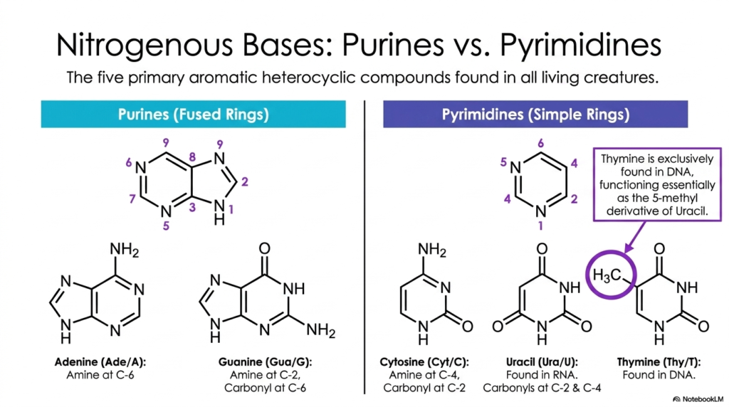Bases and Nucleotides: The Building Blocks of DNA and RNA