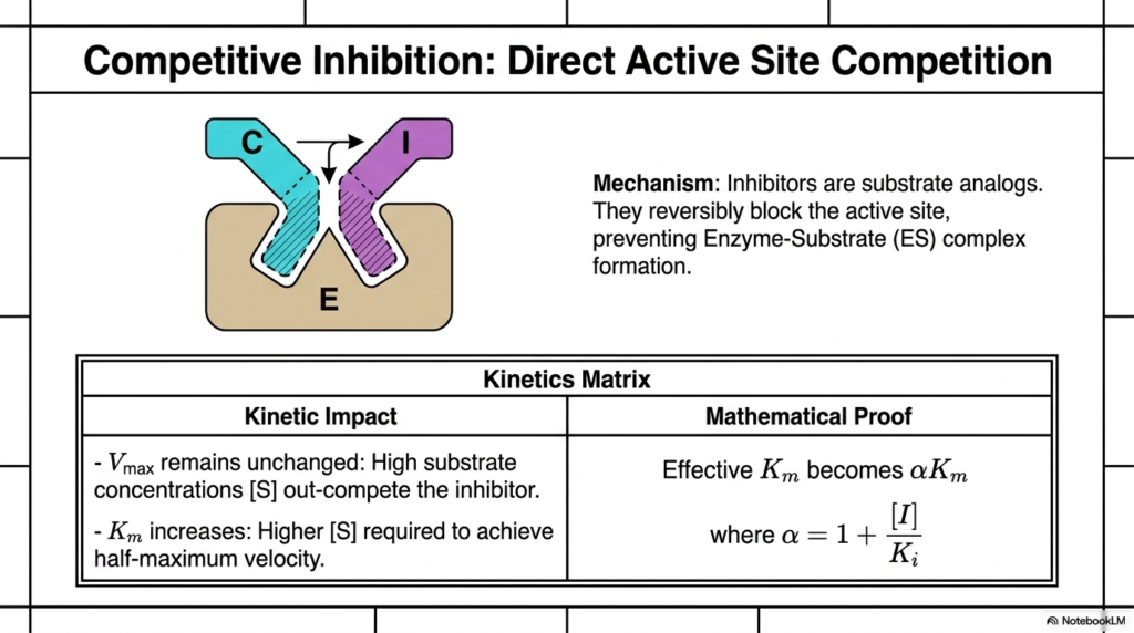 Enzyme Inhibition: Mechanisms, Types and Kinetics