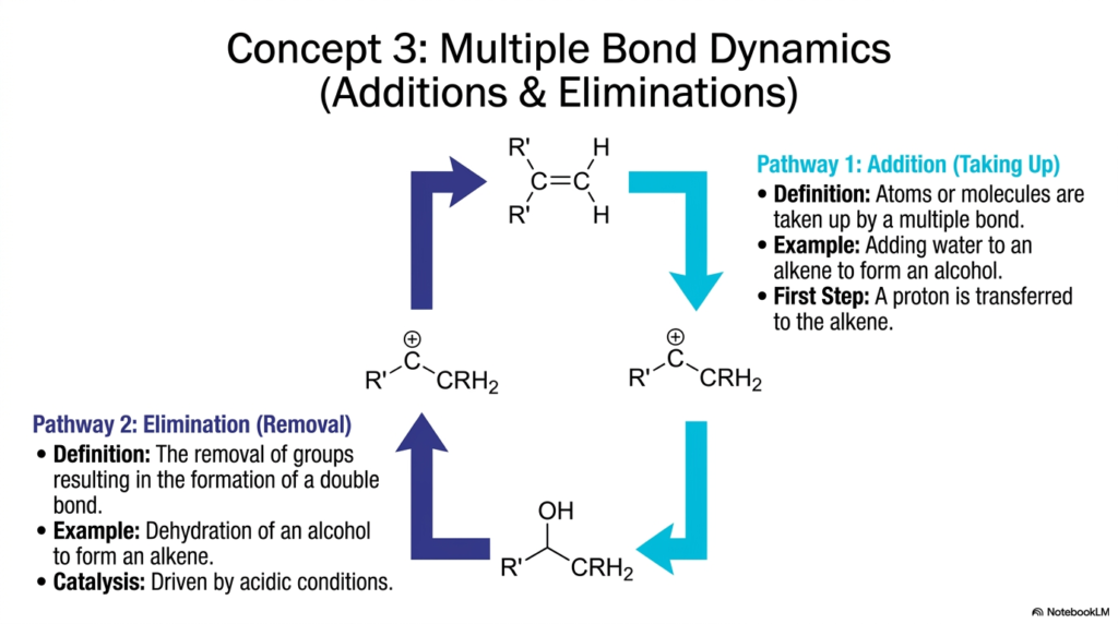 Slide 4: Building and Breaking: Multiple Bond Dynamics in Biochemical Reactions