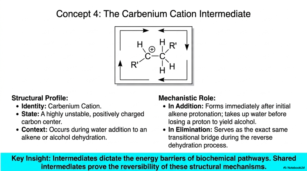 Slide 5: The Transient Danger of Carbenium Cations in Biochemical Reactions