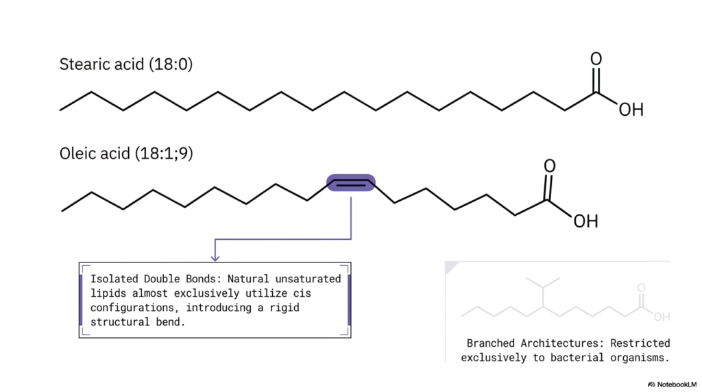 Chemical Architecture of Fatty Acids