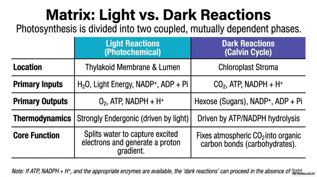 Understanding Photosynthesis: Light and Dark Reactions