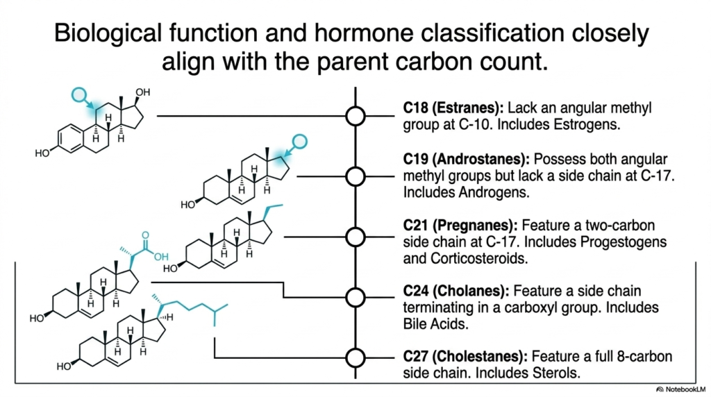 Steroid Chemistry: Structure, Biosynthesis, and Functions