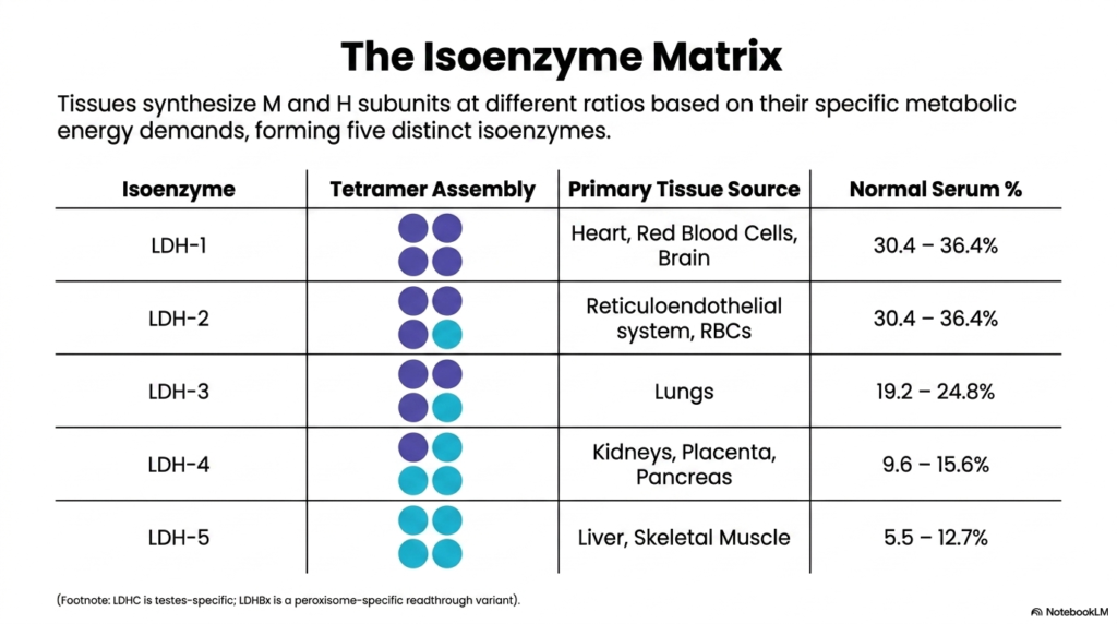 Lactate Dehydrogenase: Structure, Isoenzymes, and Mechanism