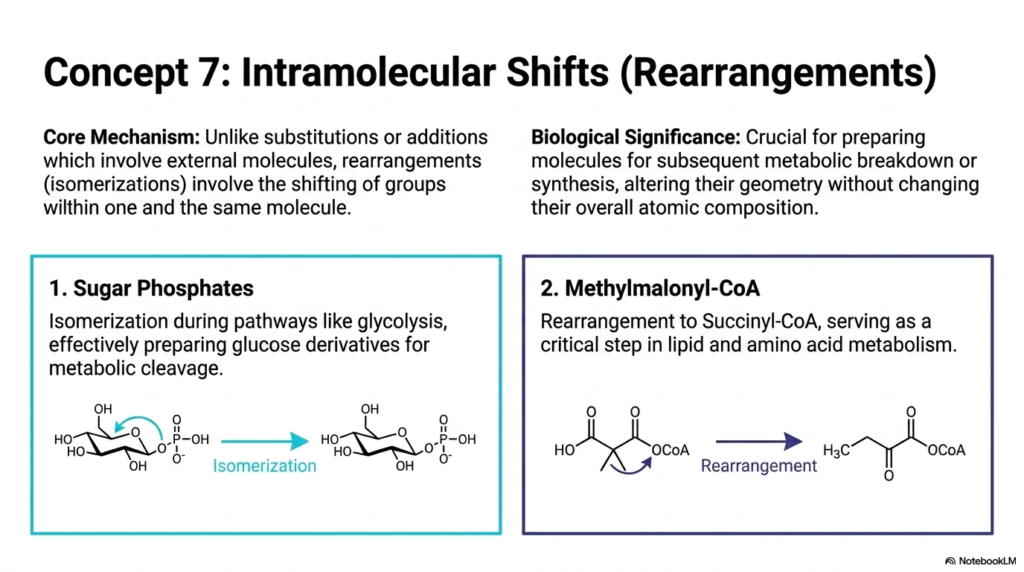 Slide 8: Shapeshifting Molecules: Intramolecular Shifts in Biochemical Reactions