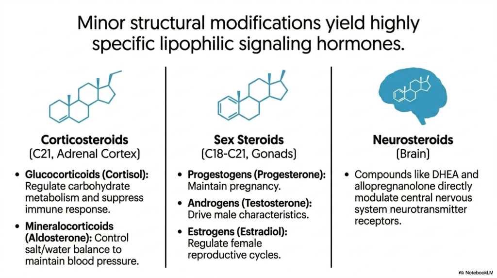 Steroid Chemistry: Structure, Biosynthesis, and Functions