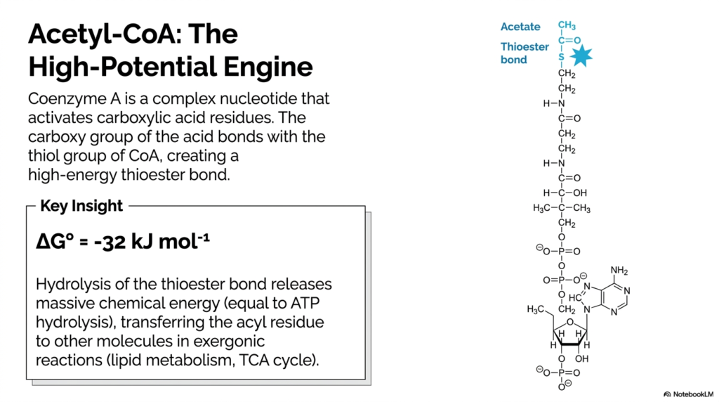 9. Acetyl-CoA: The High-Potential Engine