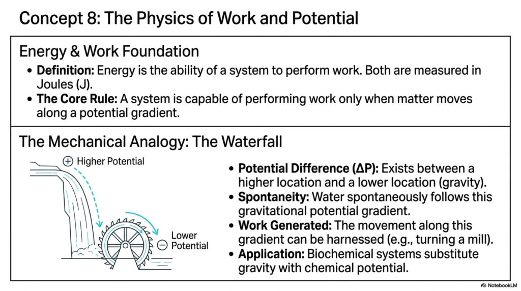 Slide 10: The Physics of Potential in Biochemical Reactions