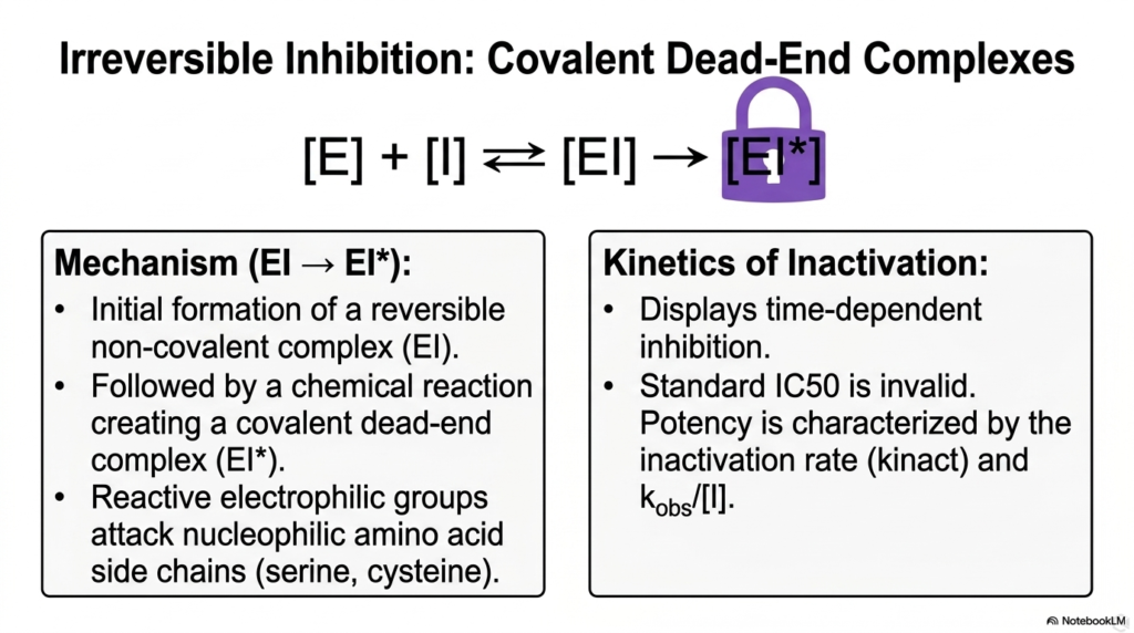 Enzyme Inhibition: Mechanisms, Types and Kinetics