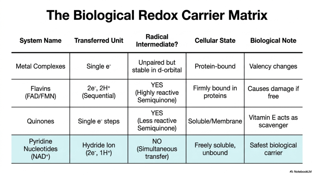 Biological Redox Reactions: The Molecular Ledger