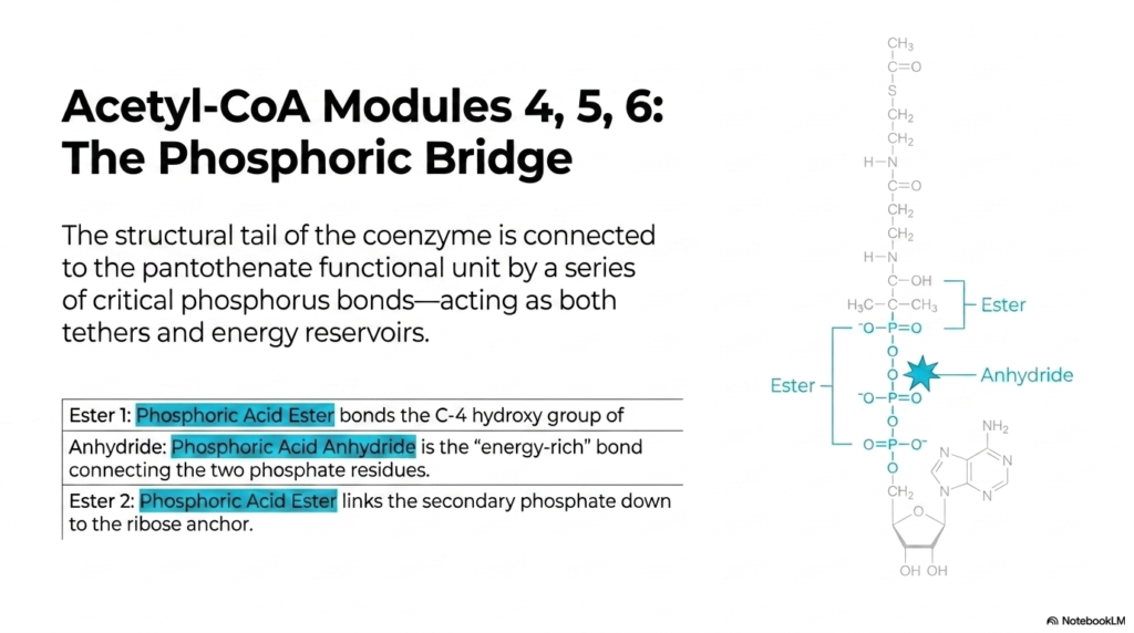 12. Acetyl-CoA Modules 4, 5, 6: The Phosphoric Bridge
