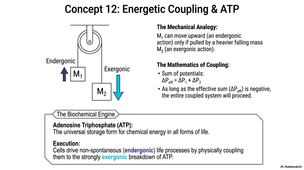 Slide 14: The Magic of Energetic Coupling in Biochemical Reactions