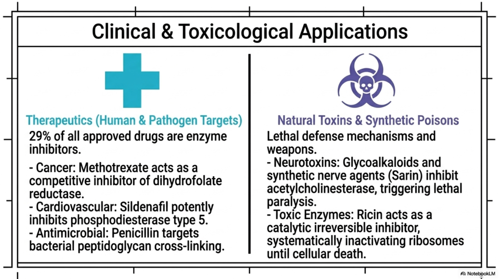 Enzyme Inhibition: Mechanisms, Types and Kinetics