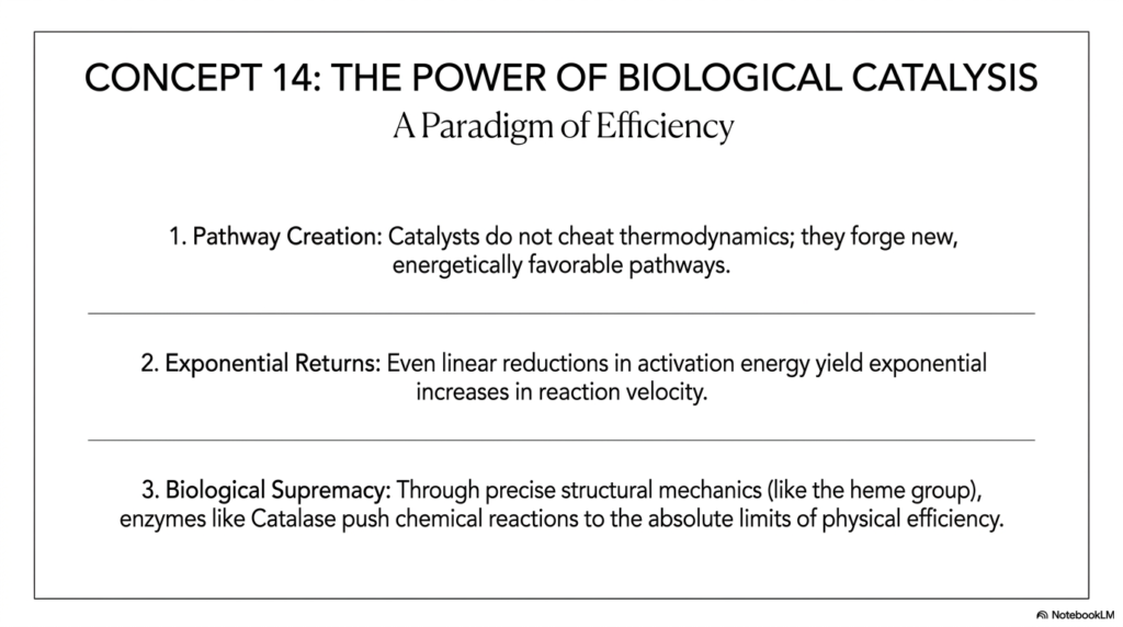 Catalysis: The Engine of Biochemical Reactions