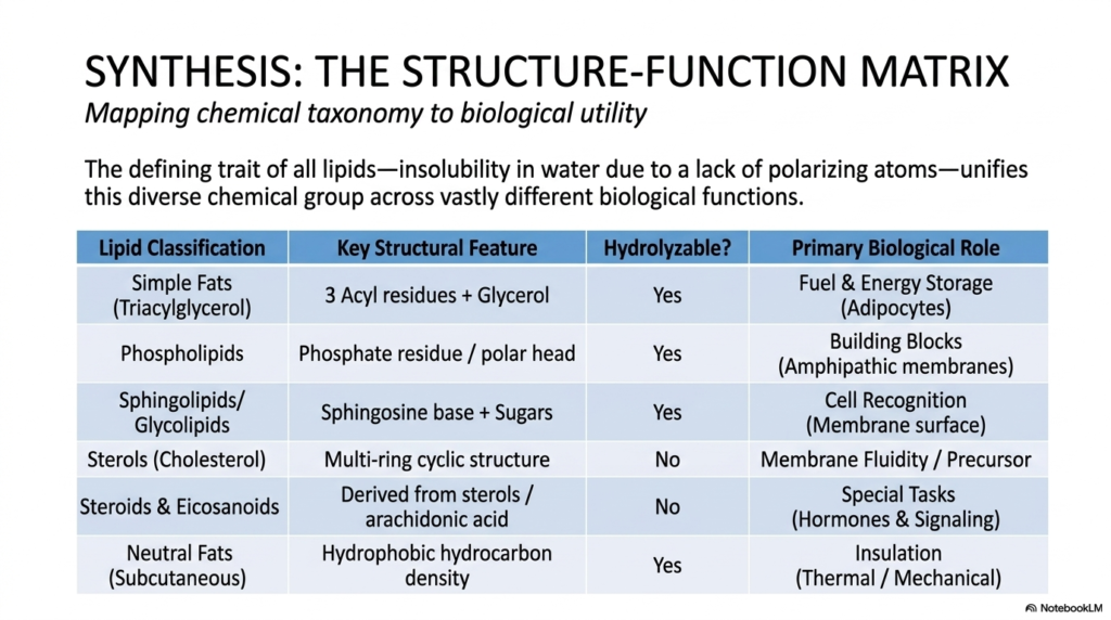 Lipid Classification