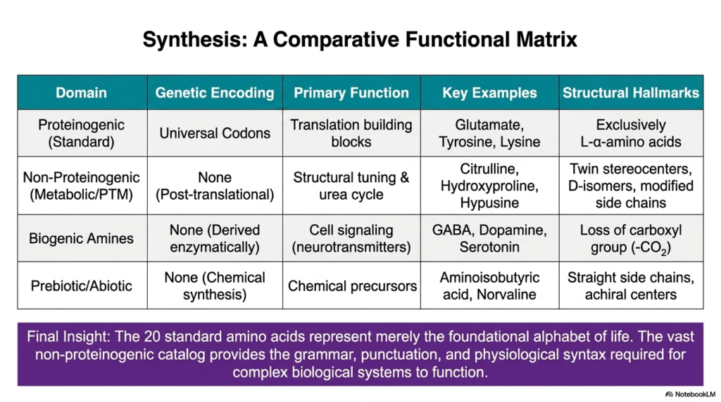 Understanding Non-Proteinogenic Amino Acids and Their Roles