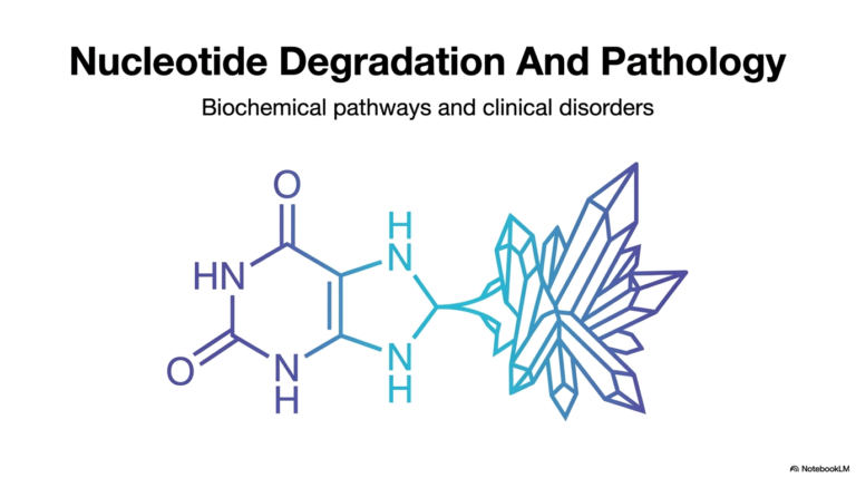 Nucleotide Degradation: Biochemical Pathways and Clinical Pathologies