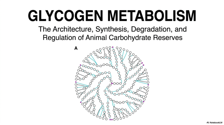 Glycogen Metabolism: Structural Principles, Pathways, and Clinical Significance