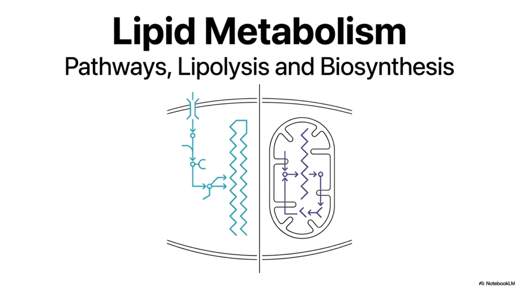 Lipid Metabolism: Biochemical Pathways and Processes