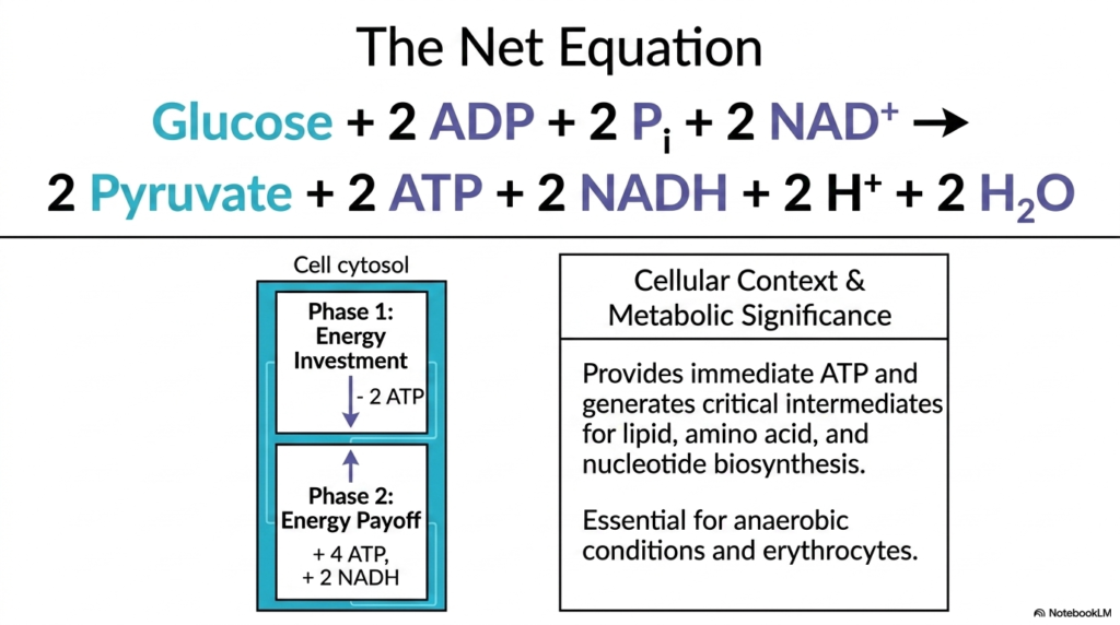 Glycolysis: Biochemical Pathway and Reactions