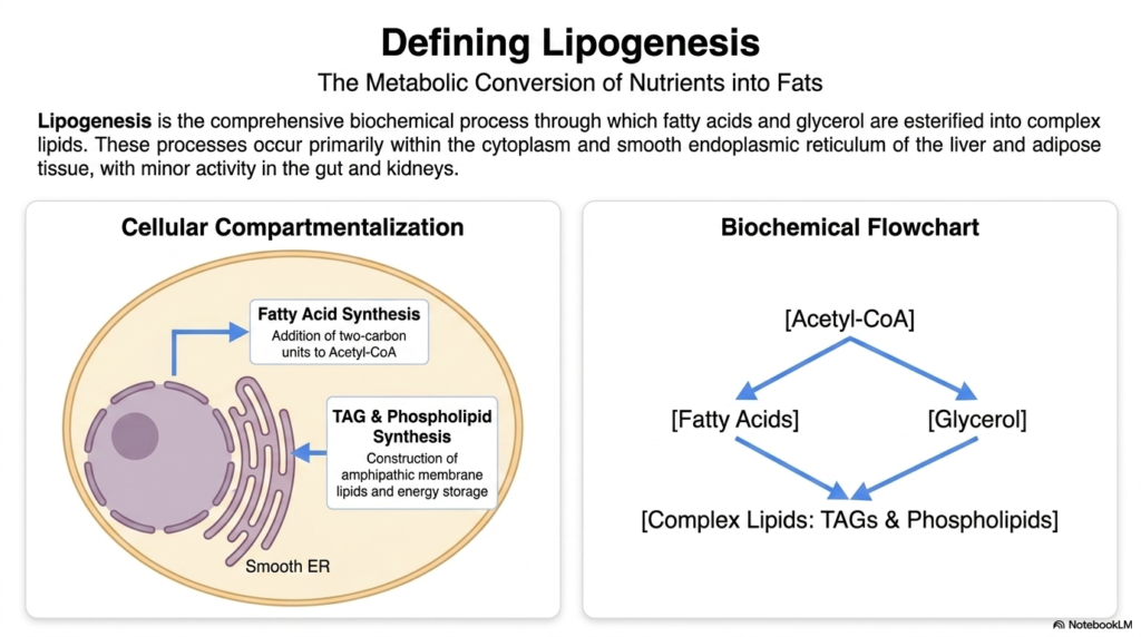 Biochemistry of Lipogenesis and Complex Lipid Synthesis