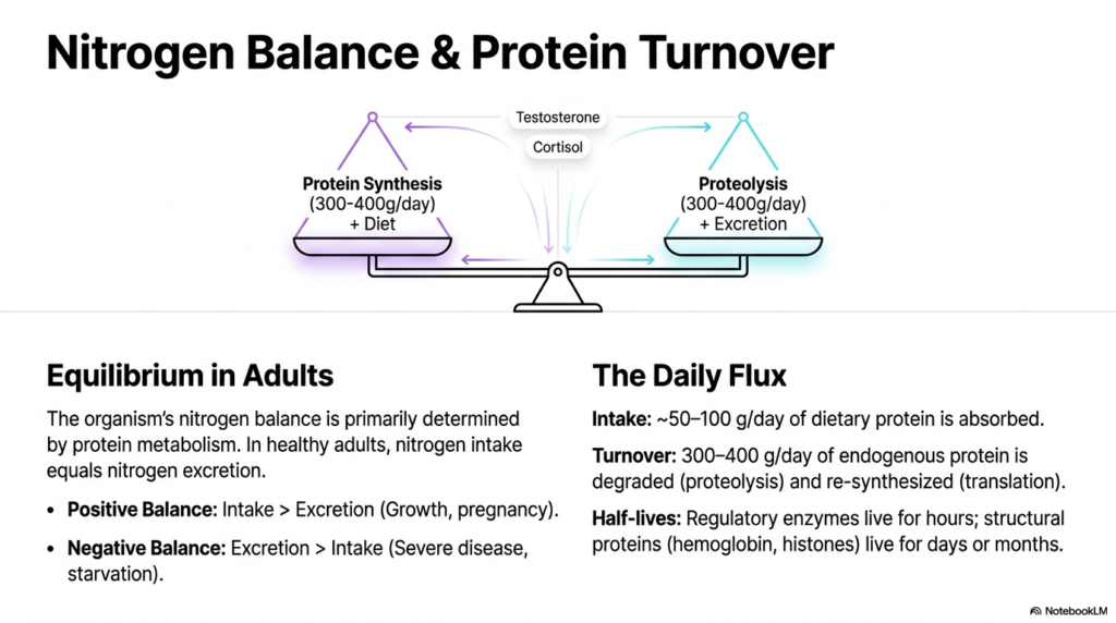 Understanding Protein Metabolism: Nitrogen Balance and Turnover