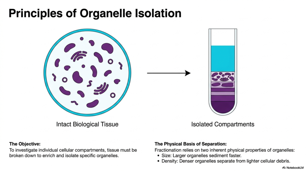 Slide 2: Physical Principles Governing Cell Fractionation
