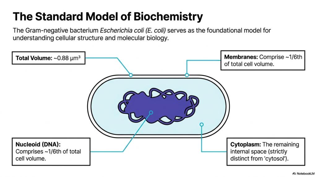 Slide 2: Bacterial Cell Structure: The Standard Model - Why E. coli Defines Molecular Biology