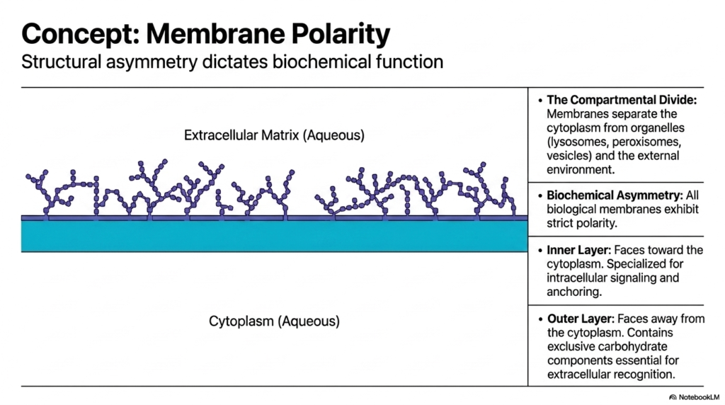 Slide 2: Structural Asymmetry and Plasma Membrane Functions