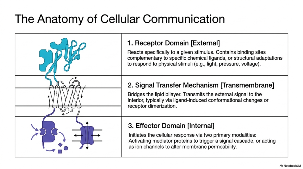 Slide 2: Anatomy of Cellular Communication via Membrane Receptors