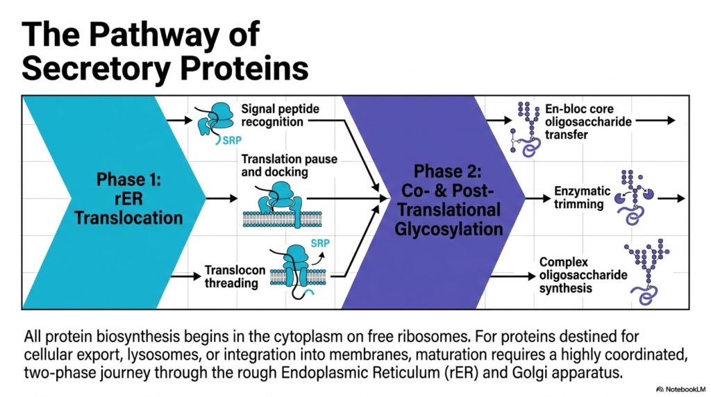 Slide 2: The Journey of Protein Synthesis: Pathways of Secretory Proteins