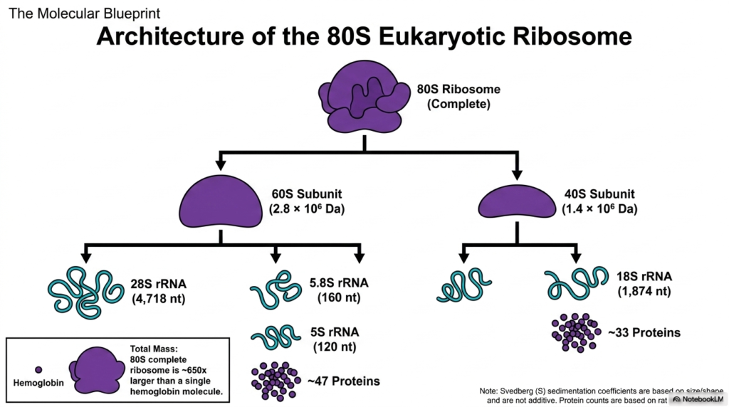 2. Protein Translation Initiation: Architecture of the 80S Eukaryotic Ribosome