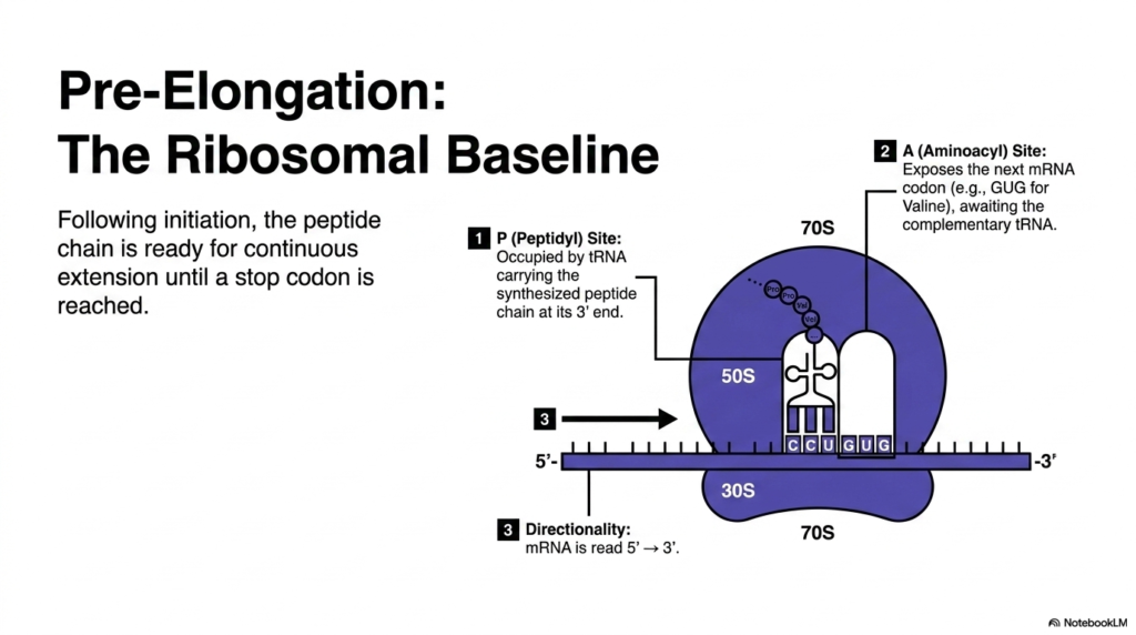 Slide 2: Translation Elongation and Termination: The Ribosomal Baseline