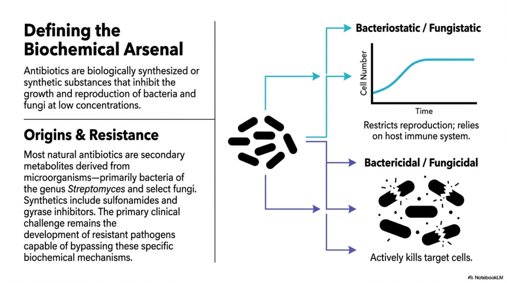 Slide 2: Antibiotics Mechanism of Action: Defining the Biochemical Arsenal