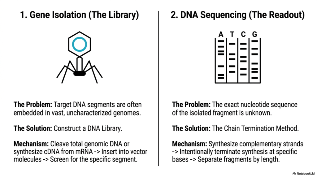 Slide 2. A Two-Part Approach to DNA Sequencing