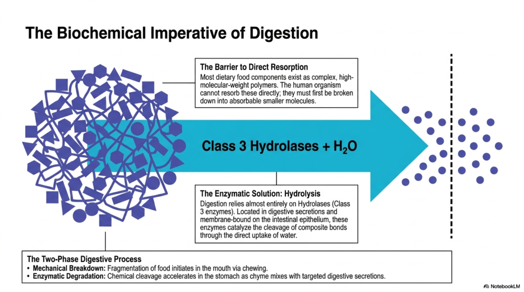 Slide 2: The Biochemical Imperative of Digestion and Resorption