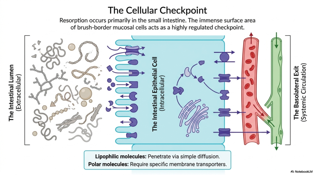 Slide 2: The Cellular Checkpoint of Intestinal Resorption