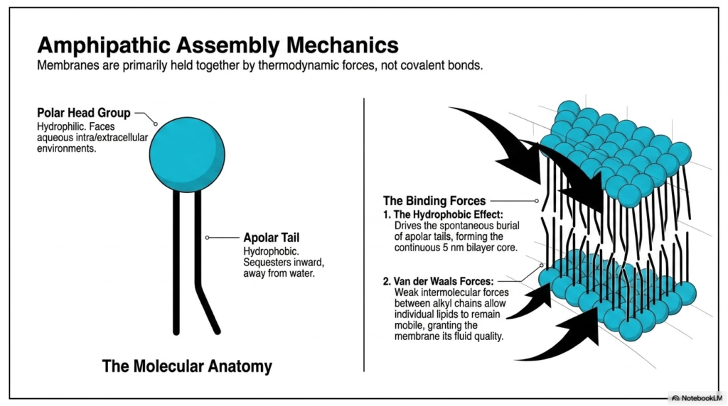 3. Plasma Membrane Structure: Amphipathic Assembly Mechanics