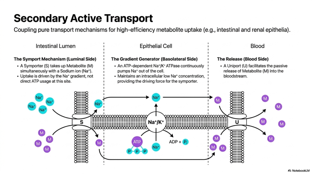 Slide 3: Secondary Active Transport and Membrane Transport Proteins